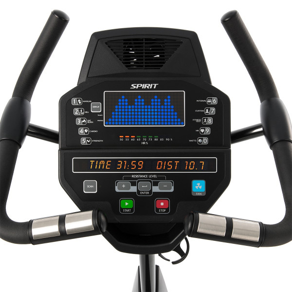 Велотренажер Spirit Fitness CU800 Graphite gray