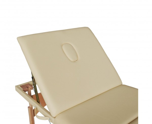 Массажный стол DFC NIRVANA, Relax Pro , дерев. ножки, цвет бежевый (Beige)