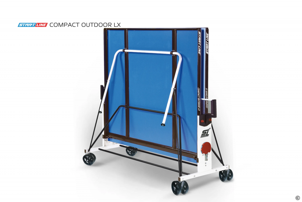Теннисный стол START LINE COMPACT OUTDOOR 2 LX с сеткой Blue
