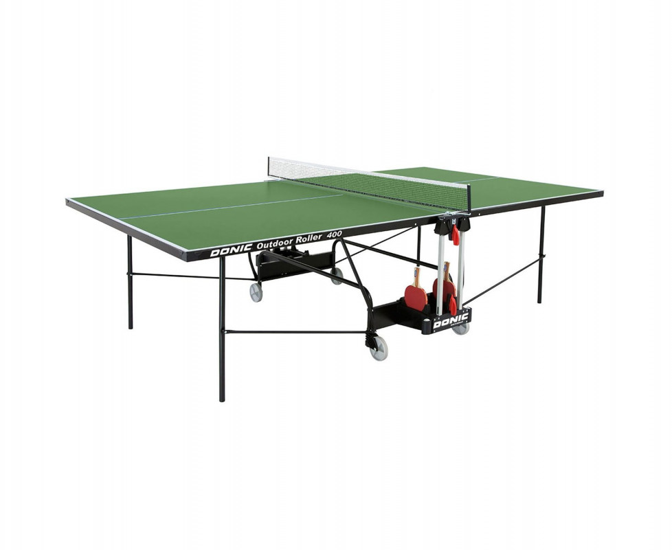 Теннисный стол DONIC OUTDOOR ROLLER 400 GREEN