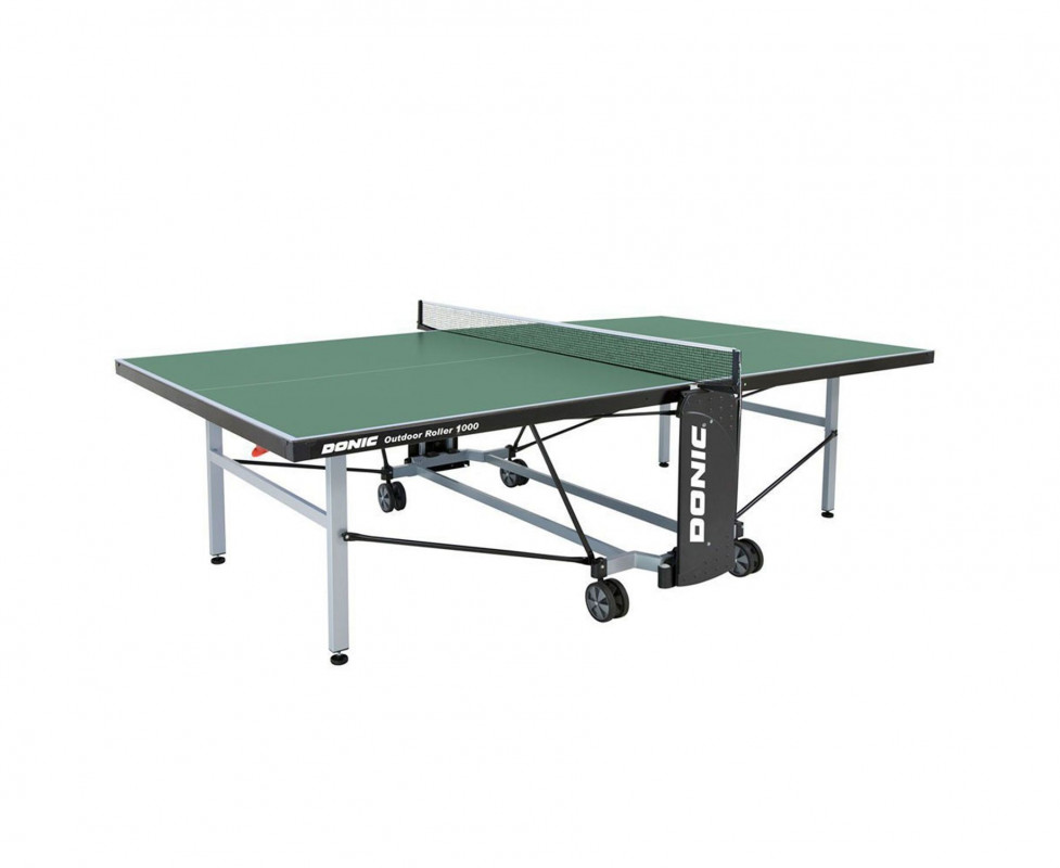 Теннисный стол DONIC OUTDOOR ROLLER 1000 GREEN