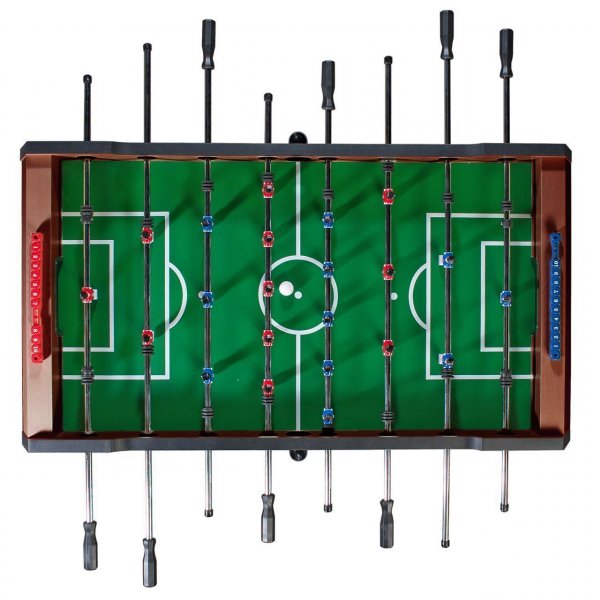 Настольный футбол (кикер) «Maccabi» (140x75x89, махагон, складной)