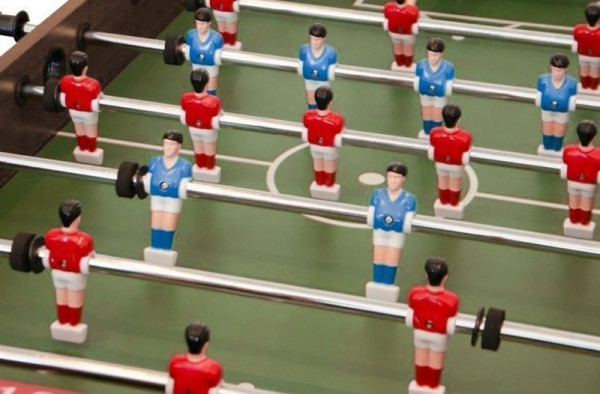 Настольный футбол (кикер) «Maccabi Mini» (121x61x81, венге, складной)