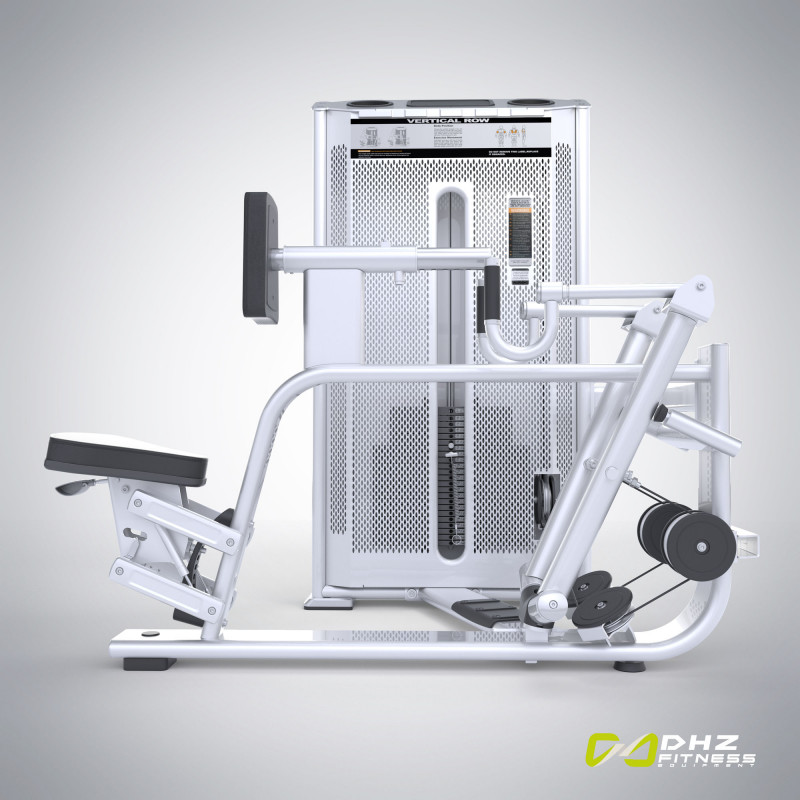 Гребная тяга с упором на грудь. DHZ E7034A (Стек 110 кг)