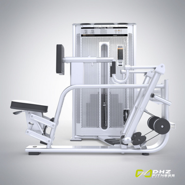 Гребная тяга с упором на грудь. DHZ E7034A (Стек 110 кг)