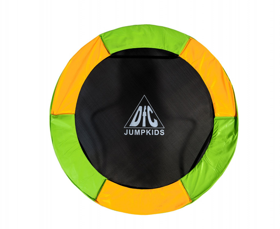 Батут DFC JUMP KIDS 55" зелено-желтый