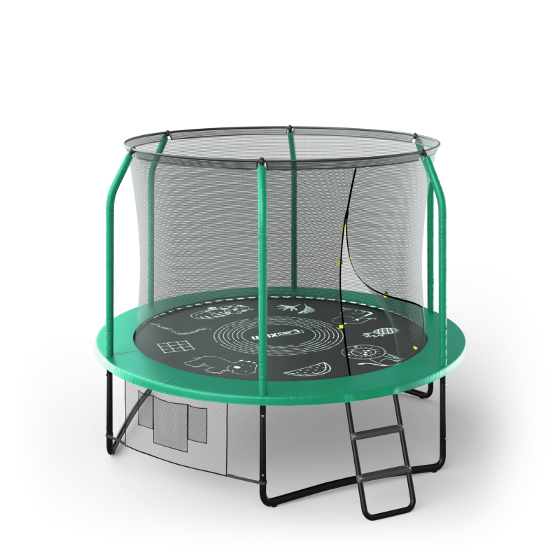 Батут UNIX line SUPREME GAME 8 ft (green)