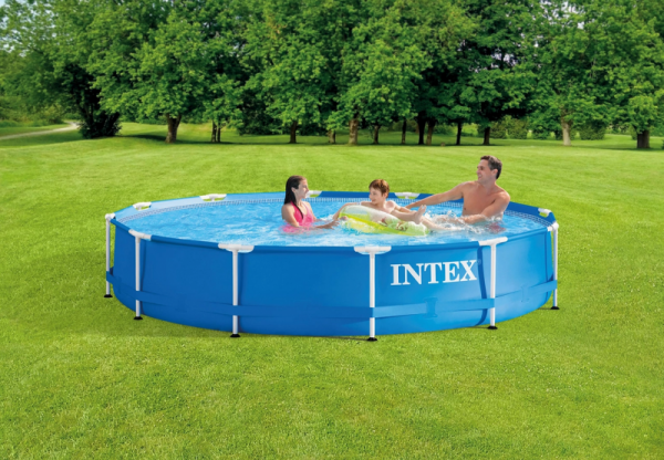 Каркасный бассейн Intex Metal Frame 366х76см, 6503л