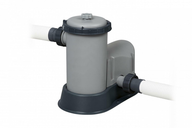 Каркасный бассейн Bestway Power Steel 549х274х122см, 14812л, фил-насос 5678л/ч, лестница, тент, попл-доз