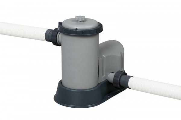 Каркасный бассейн Bestway Power Steel 640х274х132см, 19281л, фил.-насос 5678л/ч, лестница, тент, попл.-доз.