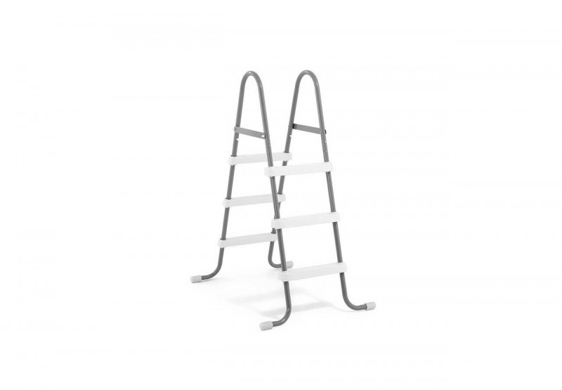 Каркасный бассейн Intex Prism Frame 457х107см, 14614л, фил.-насос 3785л\ч, лестница, тент, подстилка