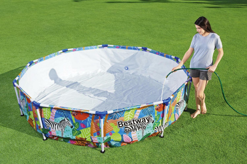 Каркасный бассейн Bestway Steel Pro 305х66см, 4062л