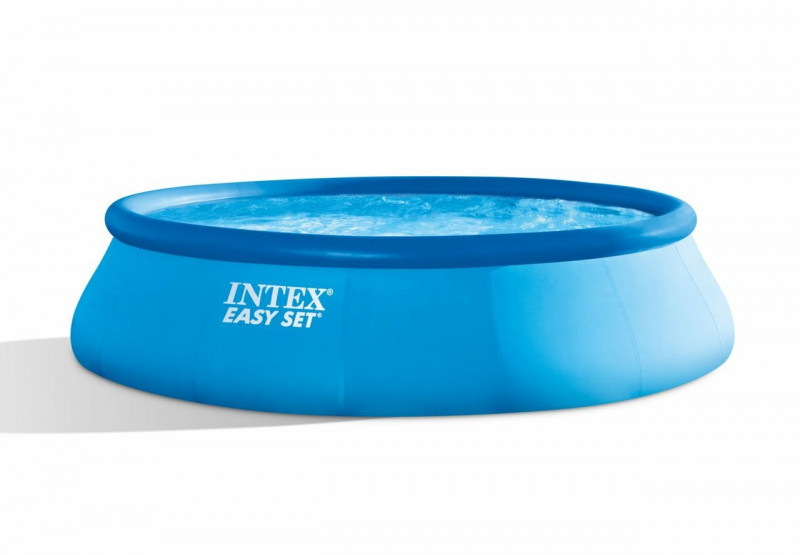 Бассейн Intex Easy Set 457х122см, 14141л, фил.-насос 3785л\ч, лестн., тент, подстилка