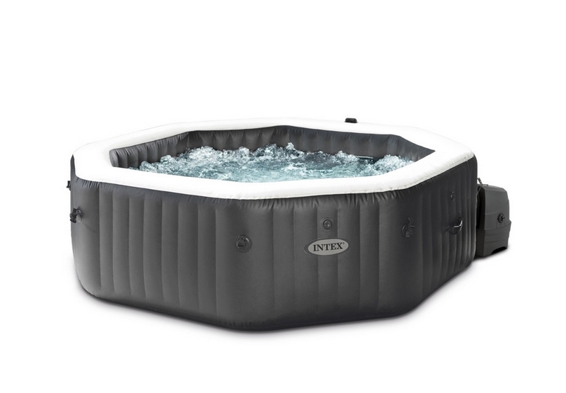 СПА-бассейн Intex 150/201х71см "Jet and Bubble Deluxe" 795л, восьмигранный, гидро-аэромассаж, хлорогенератор