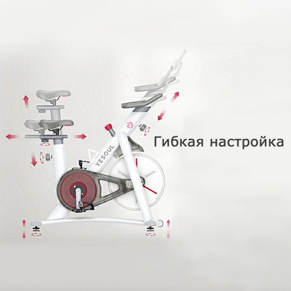 Велотренажер DFC Yesoul Smart M1 WHITE