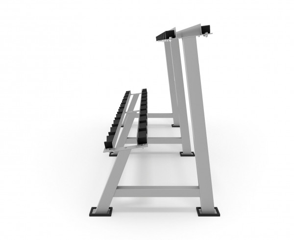 Стойка для хранения проф.гантелей DFC POWERGYM 12,5-50кг, 10 пар  (два короба)