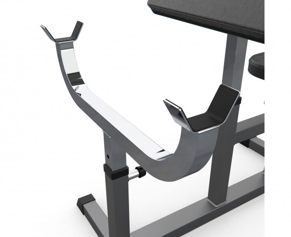 Скамья Скотта DFC Homegym UB009G серый