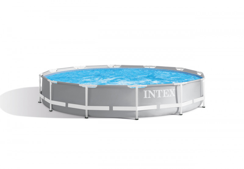 Каркасный бассейн Intex Prism Frame 366х99см, 8592л, фил.-насос 2006л/ч, лестница