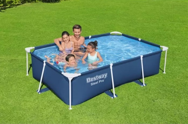 Каркасный бассейн Bestway Steel Pro 259х170х61см, 2300л (56403 BW)