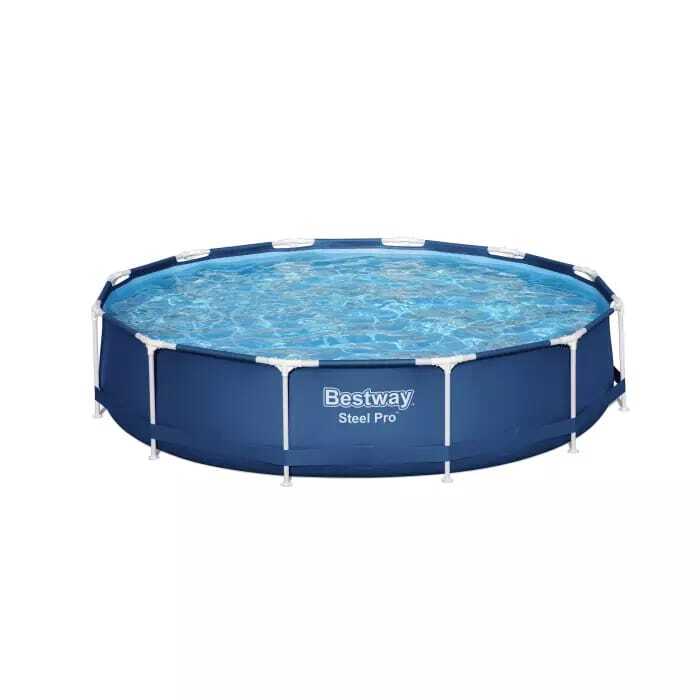 Каркасный бассейн Bestway Steel Pro 366х76см, 6473л, фил.-насос 1249л/ч (56681 BW)