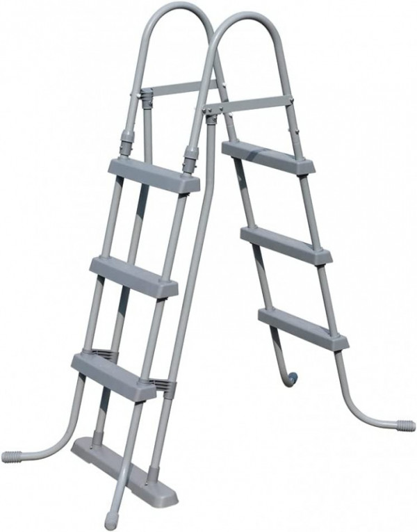 Каркасный бассейн Bestway Steel Pro Max 366х100см "Ротанг" 9150л, фил.-насос 2006л/ч, лестница (56709 BW)