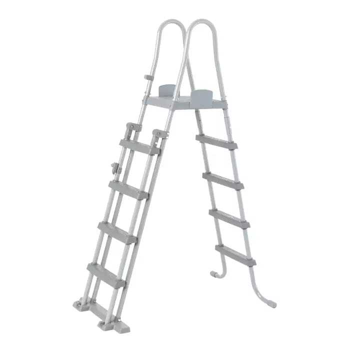 Каркасный бассейн Bestway 488х130см, композитный, 21490л, песч.фил.-нас. 5678л\ч, лестн, тент, подст, дисп.