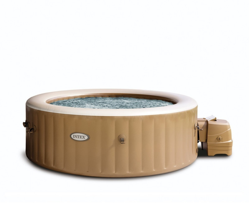 СПА-бассейн Intex 165/216х71см "Bubble Massage" 1098л., круглый, аэромассаж (28428)