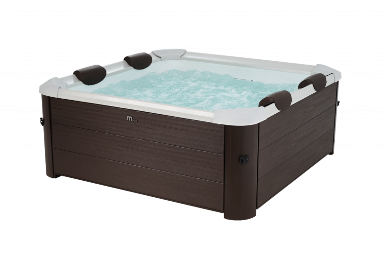СПА-бассейн Mspa 160х160х65см "Tribeca" 850л, квадратный, аэромассаж (F-TR062W)