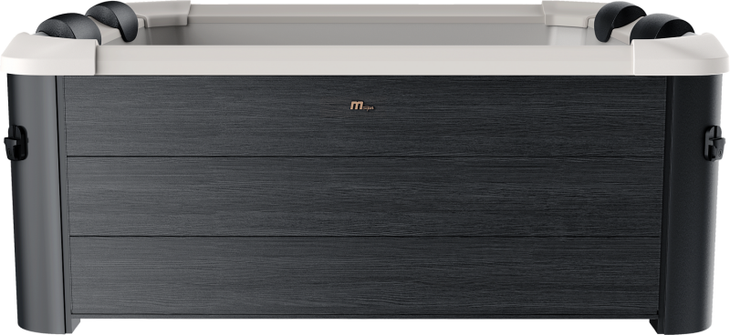 СПА-бассейн Mspa 160х160х65см "Oslo" 850л, квадратный, гидромассаж, аэромассаж (F-OS063W)