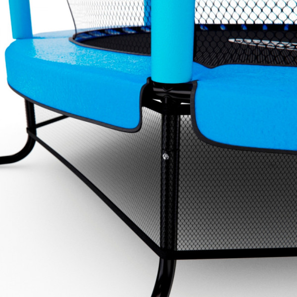 Батут DFC SMRKIDS 55 дюймов с сеткой BLUE