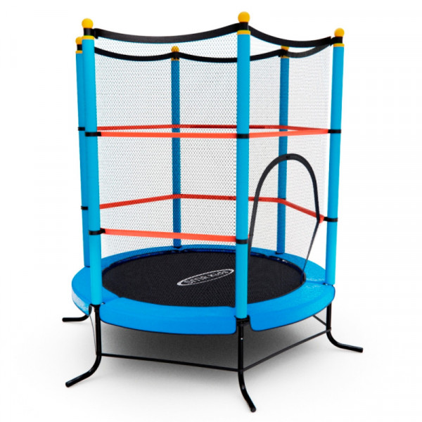 Батут DFC SMRKIDS 55 дюймов с сеткой BLUE