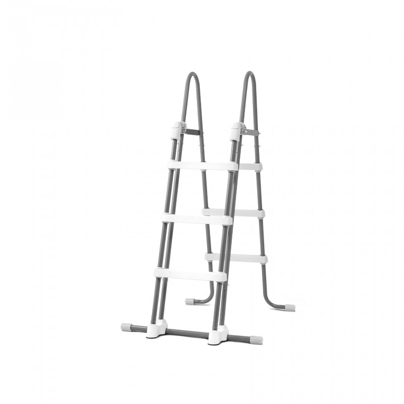 Каркасный бассейн Intex Chevron Prism Frame 400х200х100см, 6836л, фил.-нас. 2006л\ч, лестница
