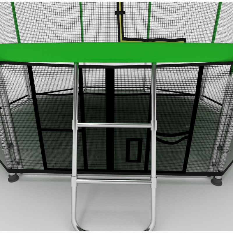 Батут i-Jump Elegant 12ft green