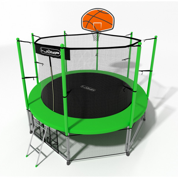 Батут i-Jump Basket 10ft green