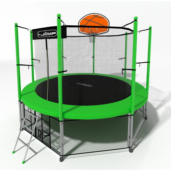 Батут i-Jump Basket 10ft green