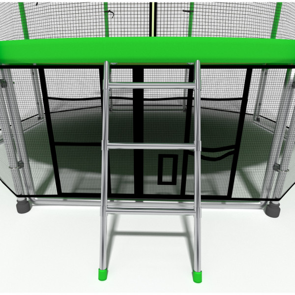 Батут i-Jump Basket 14ft green