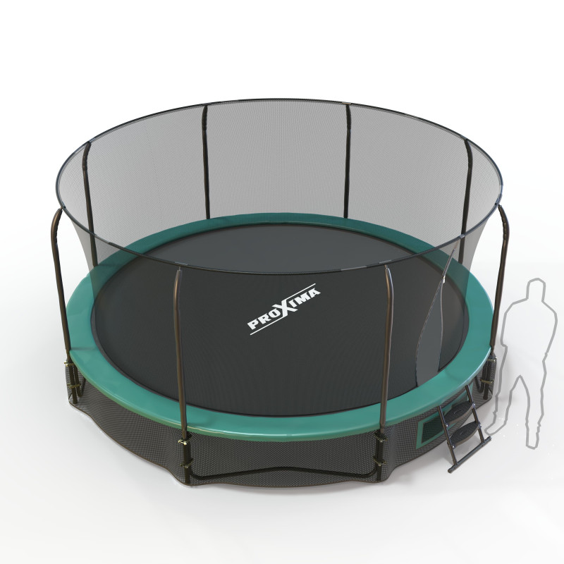 Батут Proxima Premium Dual 427 см