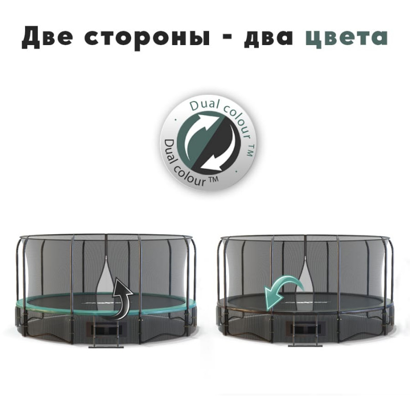 Батут Proxima Premium Dual 457 см