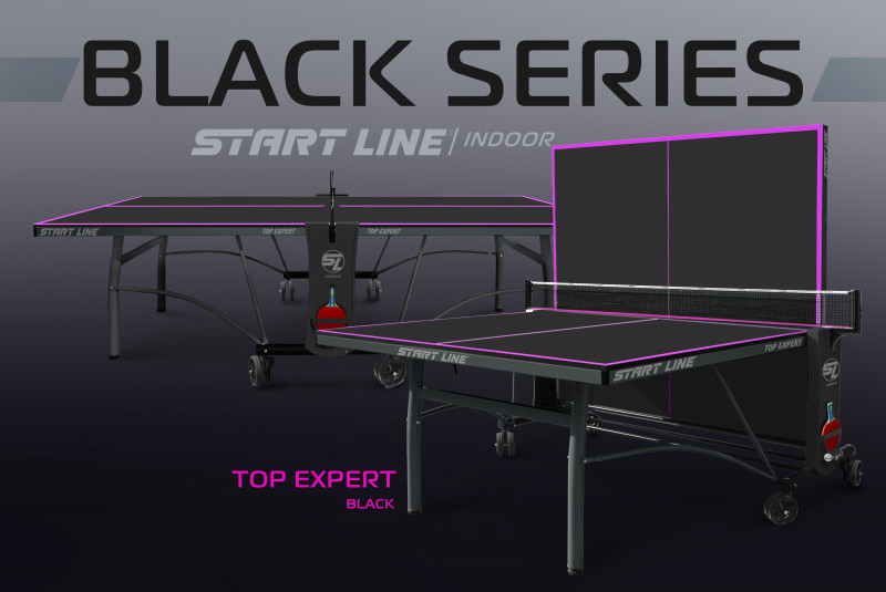 Теннисный стол Top Expert Black