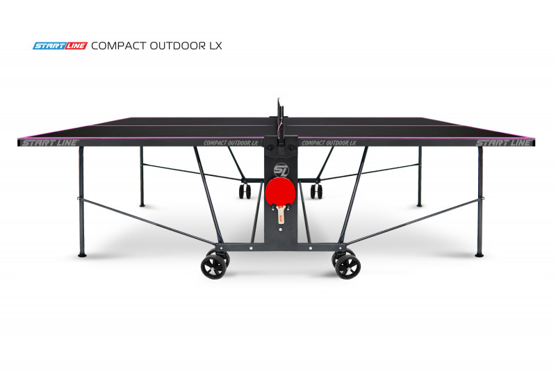 Теннисный стол Compact-2 LX Всепогодный Black