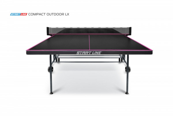 Теннисный стол Compact-2 LX Всепогодный Black