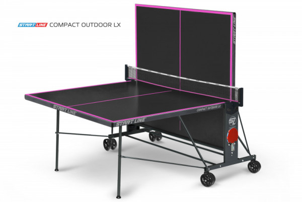 Теннисный стол Compact-2 LX Всепогодный Black
