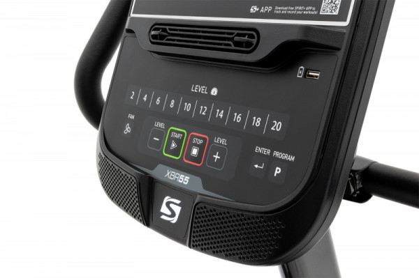 Велотренажер SPIRIT XBR55 Black