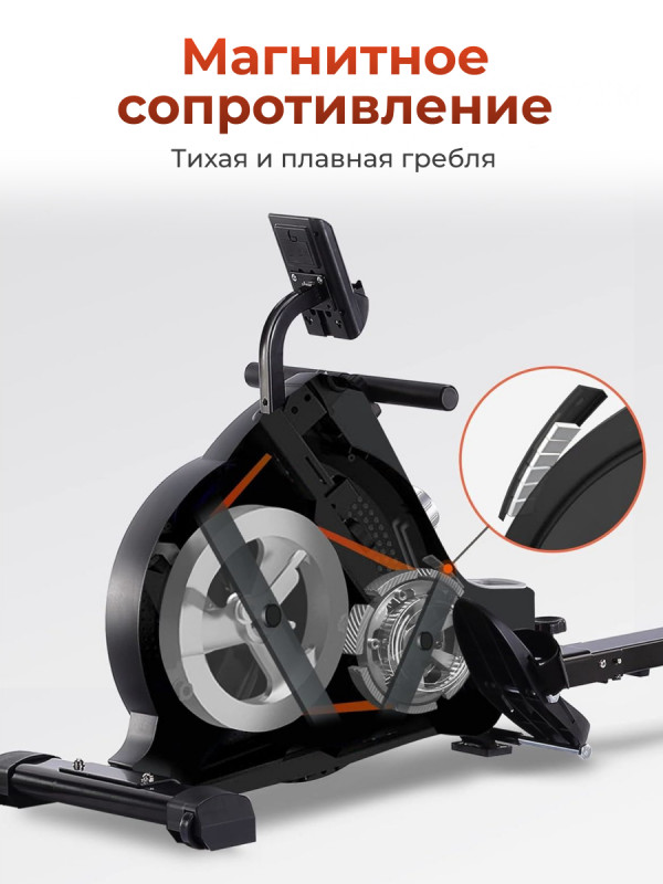Гребной тренажер DFC ECHANFIT CRW4107A-N