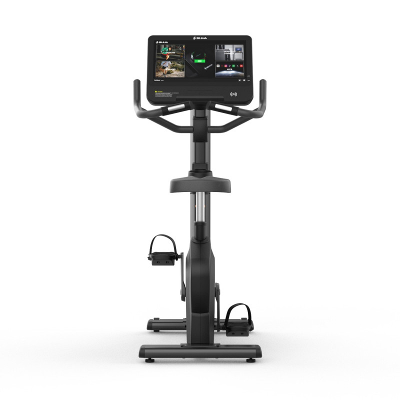 Велотренажер вертикальный SHUA SH-B9100U22T (Android-дисплей, 21,5")